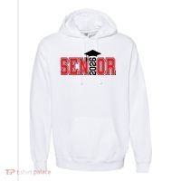 Senior 2026 Comfort Colors Garment-Dyed Hooded Sweatshirt thumb 0