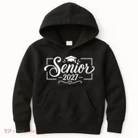Senior 2027 Kids Hoodie thumb 0