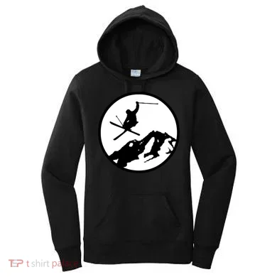 Skiing 2 Women's Hoodie