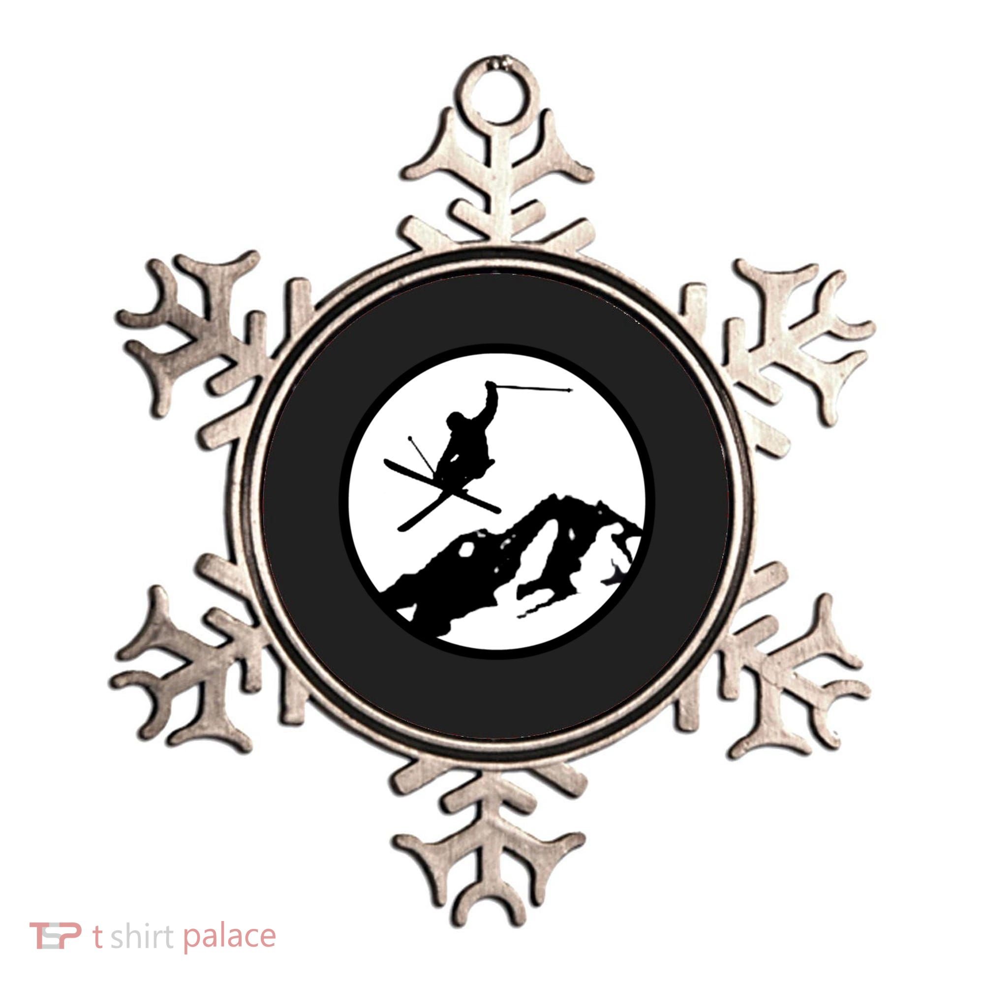Skiing 2 Ornament