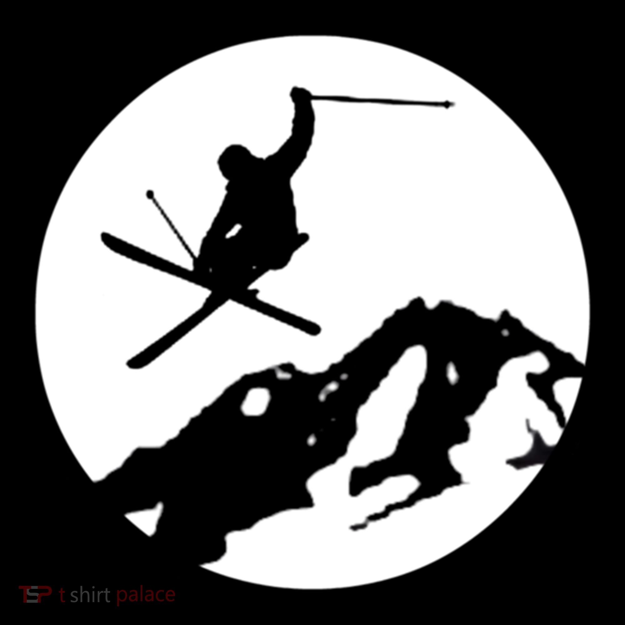 Skiing 2 Toddler Hoodie