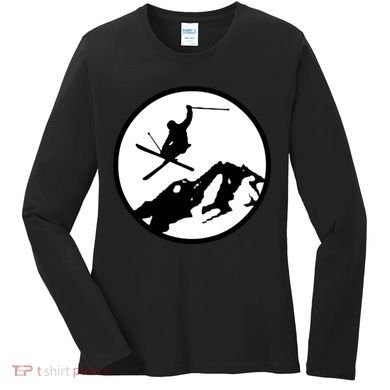 Skiing 2 Women's Long Sleeve Shirt