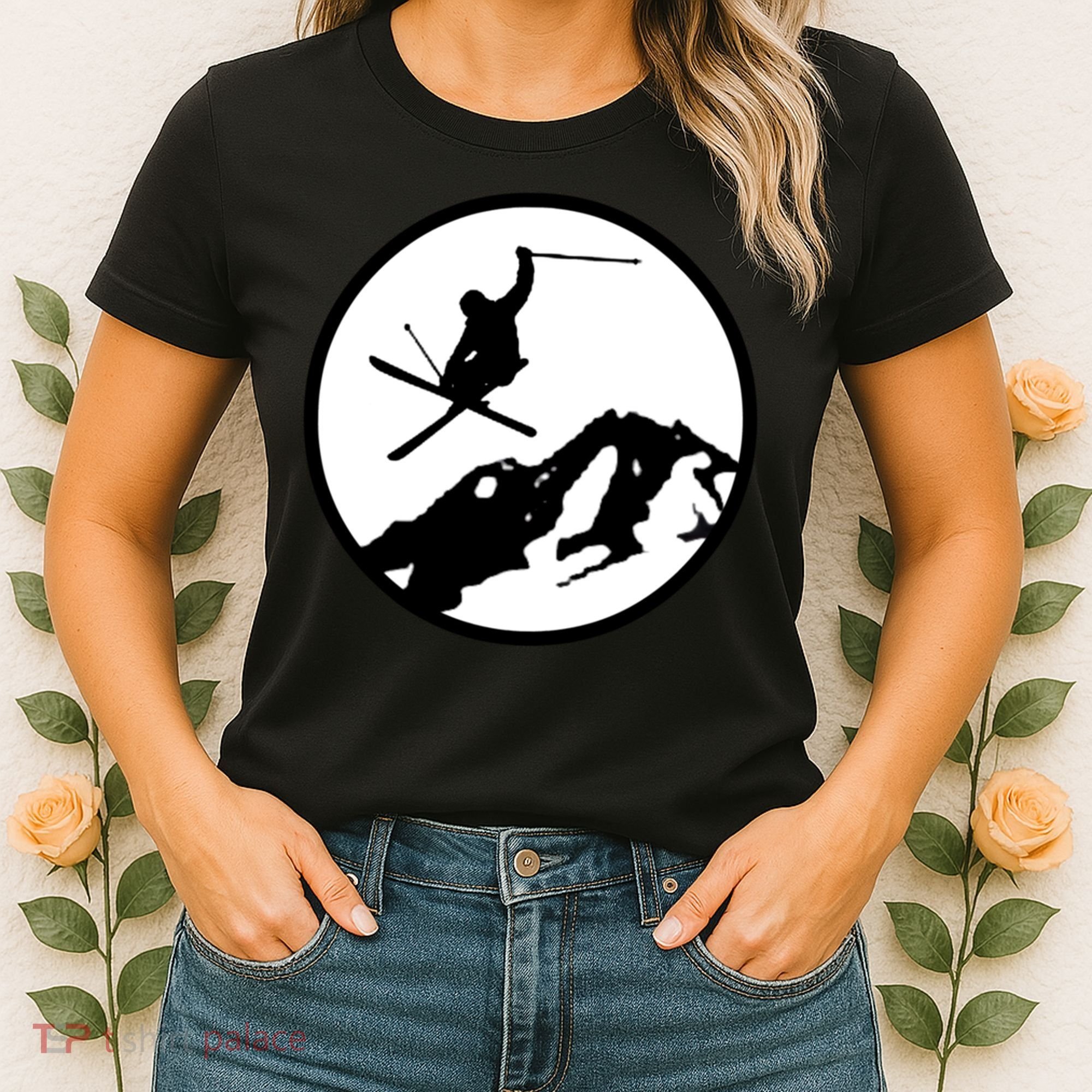 Skiing 2 Women's T-Shirt