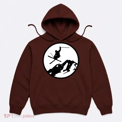 Skiing 2 Hoodie