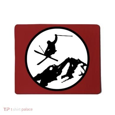 Skiing 2 Mousepad