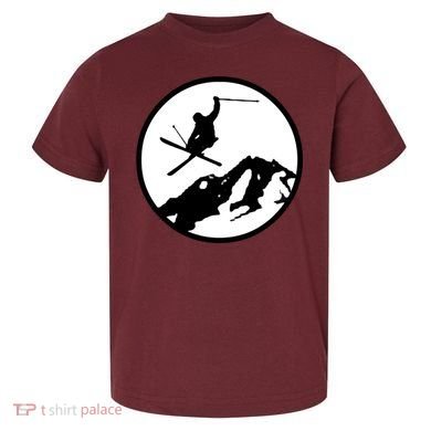 Skiing 2 Toddler T-Shirt