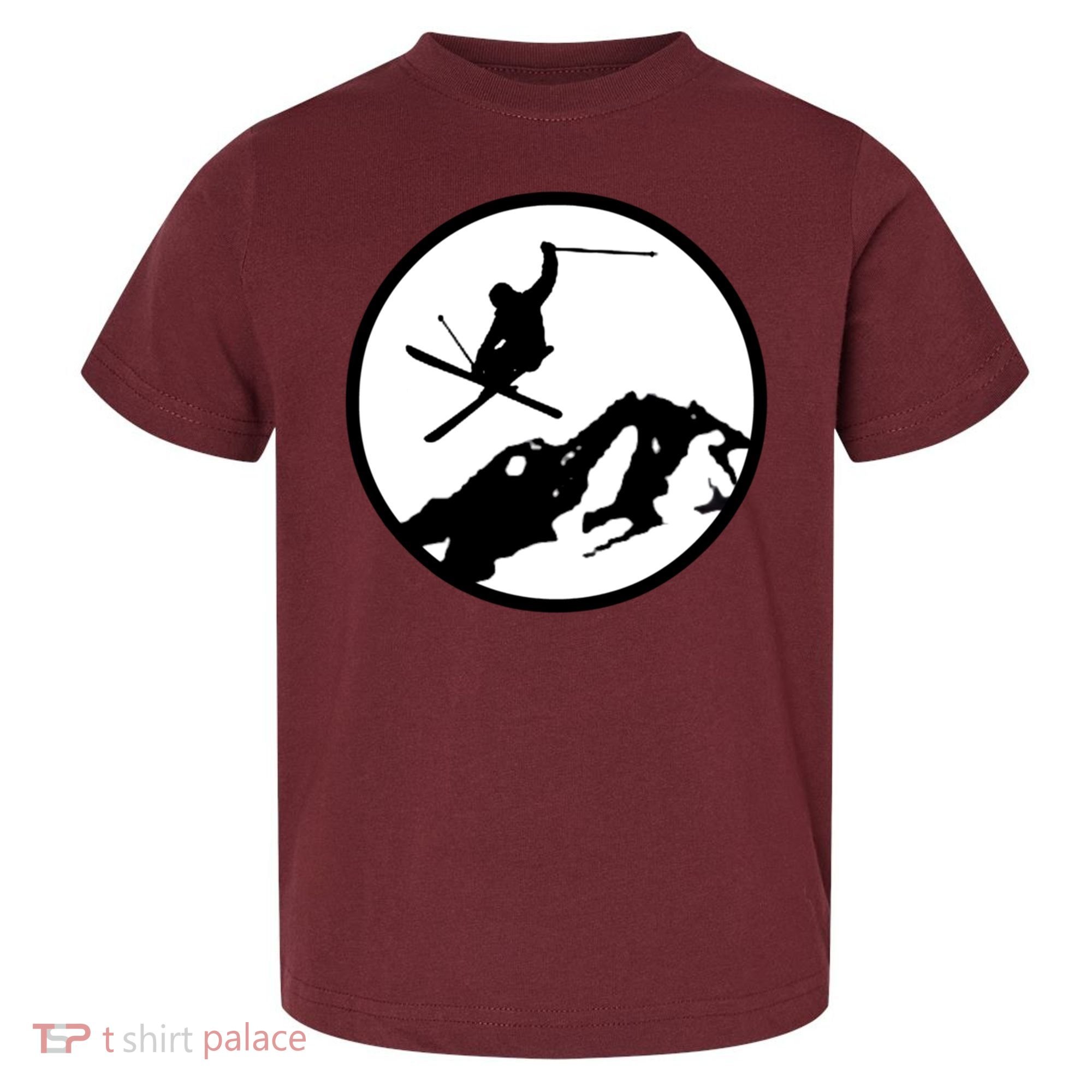 Skiing 2 Toddler T-Shirt