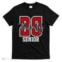 Senior 2026 Twenty 26 High School Graduate Merch T-Shirt thumb 0