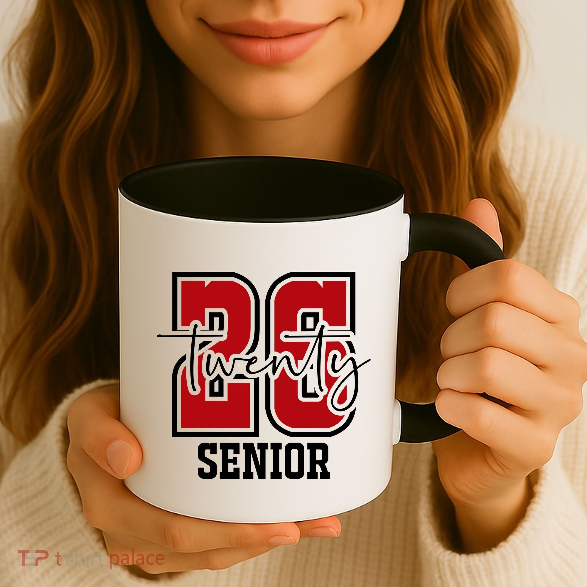 Senior 2026 Twenty 26 High School Graduate Merch Coffee Mug