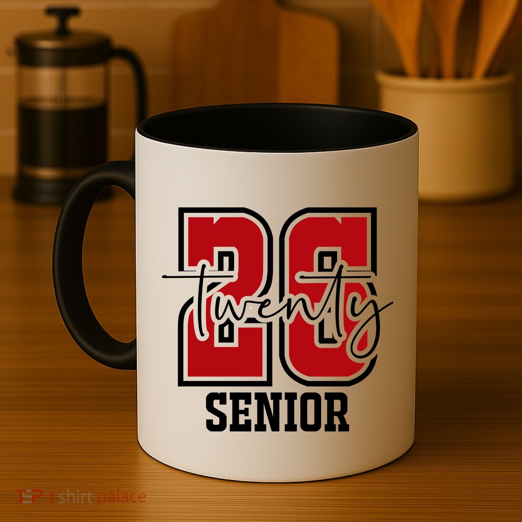 Senior 2026 Twenty 26 High School Graduate Merch Coffee Mug