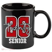 Senior 2026 Twenty 26 High School Graduate Merch 11oz C Handle Ceramic Mug thumb 0