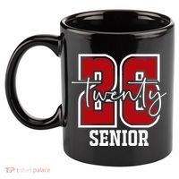 Senior 2026 Twenty 26 High School Graduate Merch 11oz C Handle Ceramic Mug thumb 2