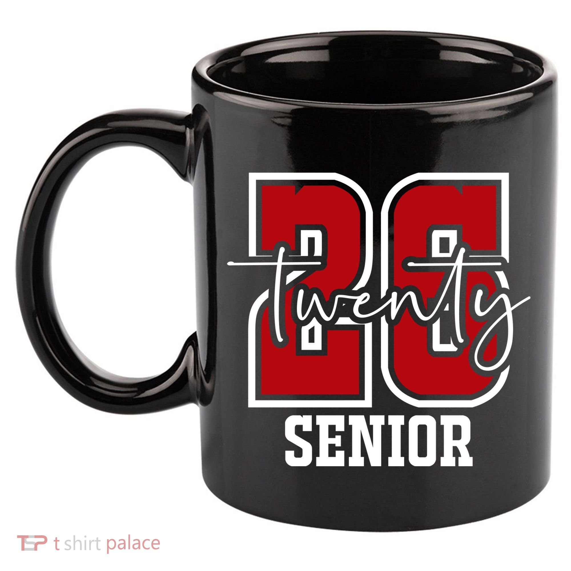 Senior 2026 Twenty 26 High School Graduate Merch 11oz C Handle Ceramic Mug