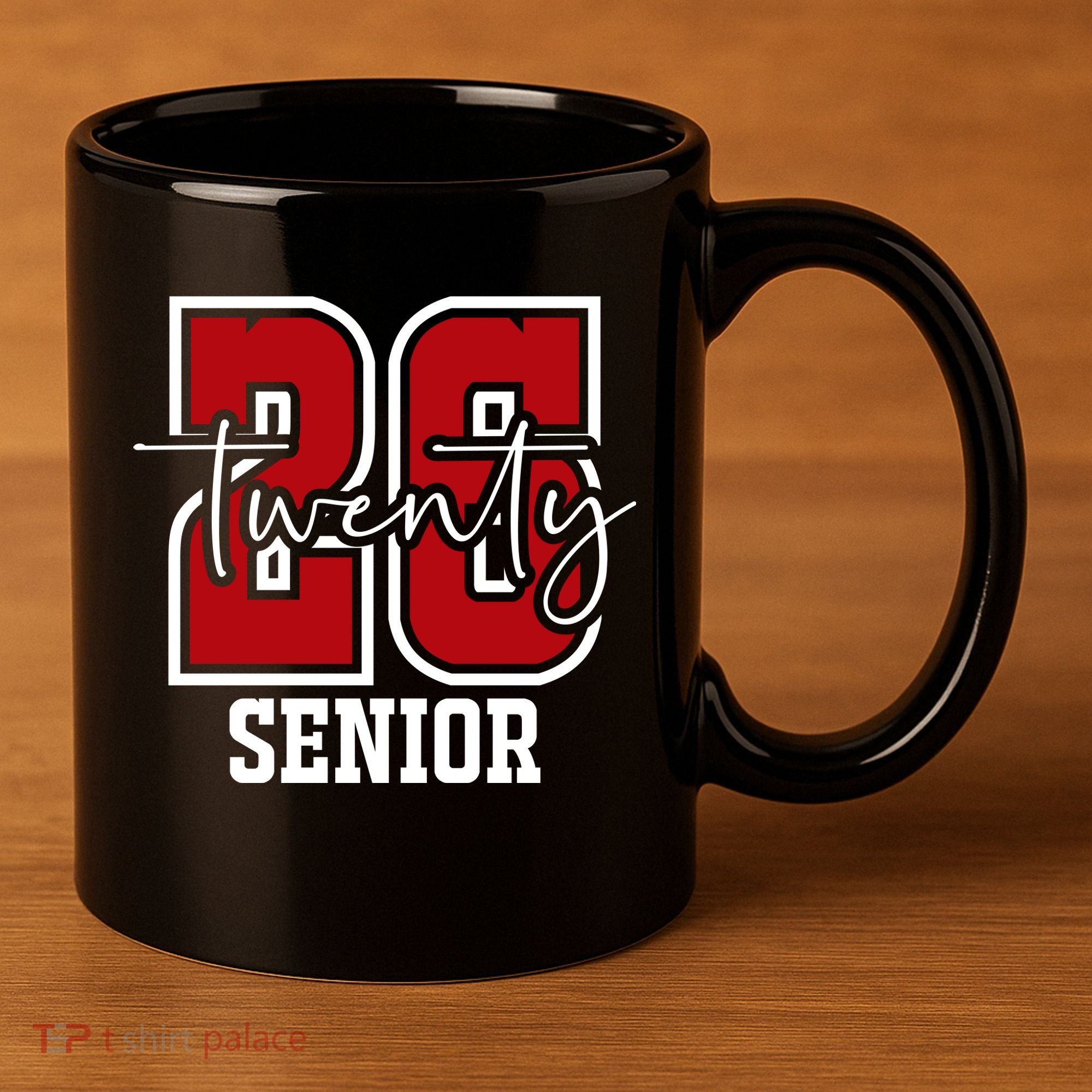 Senior 2026 Twenty 26 High School Graduate Merch 11oz C Handle Ceramic Mug