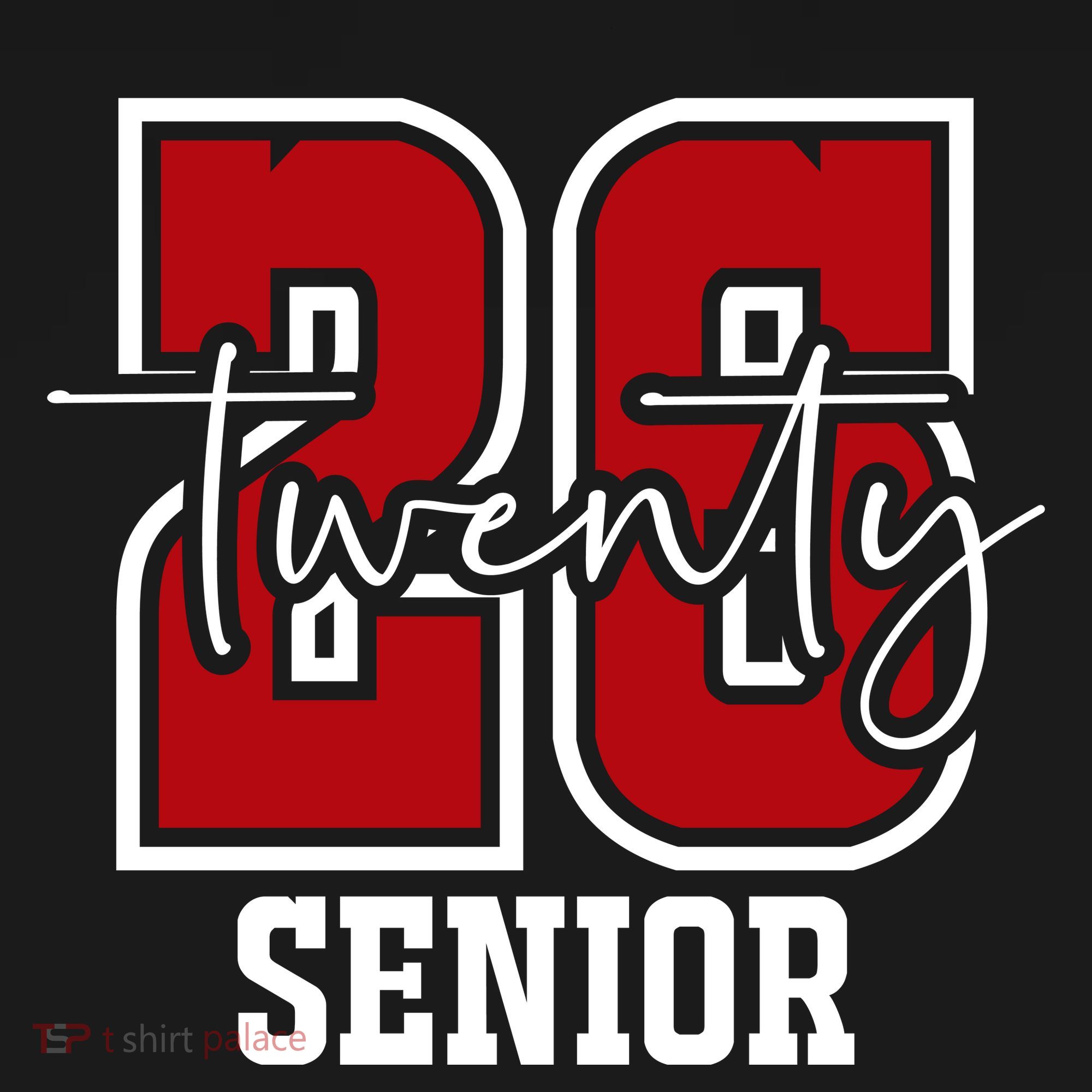 Senior 2026 Twenty 26 High School Graduate Merch Women's Hoodie