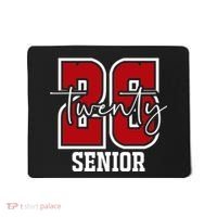 Senior 2026 Twenty 26 High School Graduate Merch Mousepad thumb 0