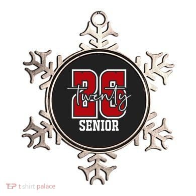 Senior 2026 Twenty 26 High School Graduate Merch Ornament
