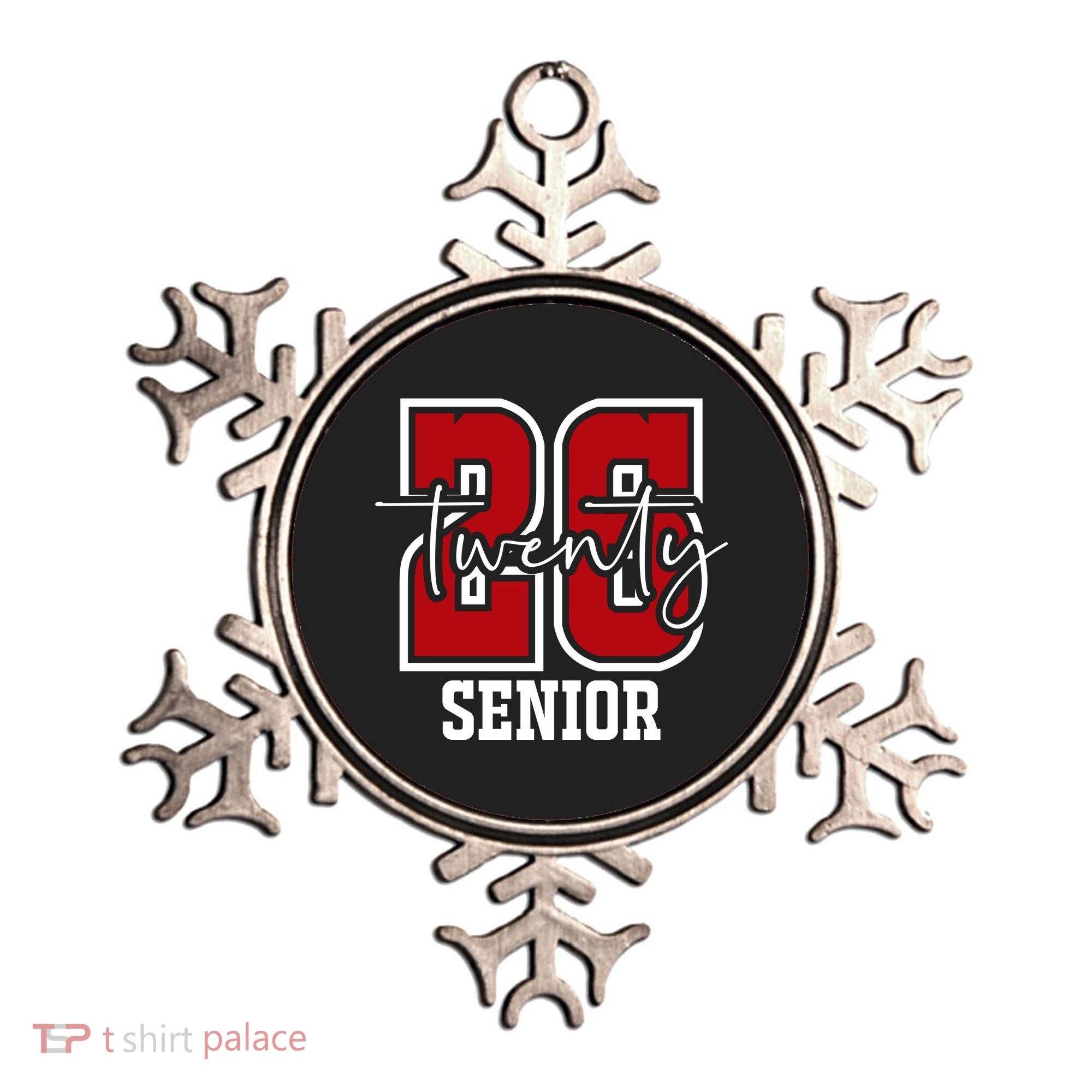 Senior 2026 Twenty 26 High School Graduate Merch Ornament