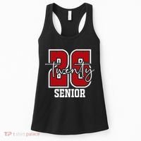 Senior 2026 Twenty 26 High School Graduate Merch Women's Tank Top thumb 0