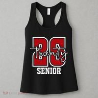 Senior 2026 Twenty 26 High School Graduate Merch Women's Tank Top thumb 3