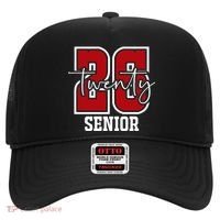 Senior 2026 Twenty 26 High School Graduate Merch Hat thumb 0