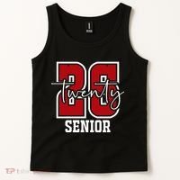 Senior 2026 Twenty 26 High School Graduate Merch Tank Top thumb 2