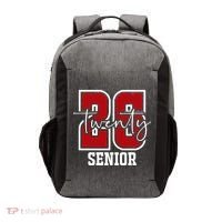 Senior 2026 Twenty 26 High School Graduate Merch Vector Backpack thumb 0