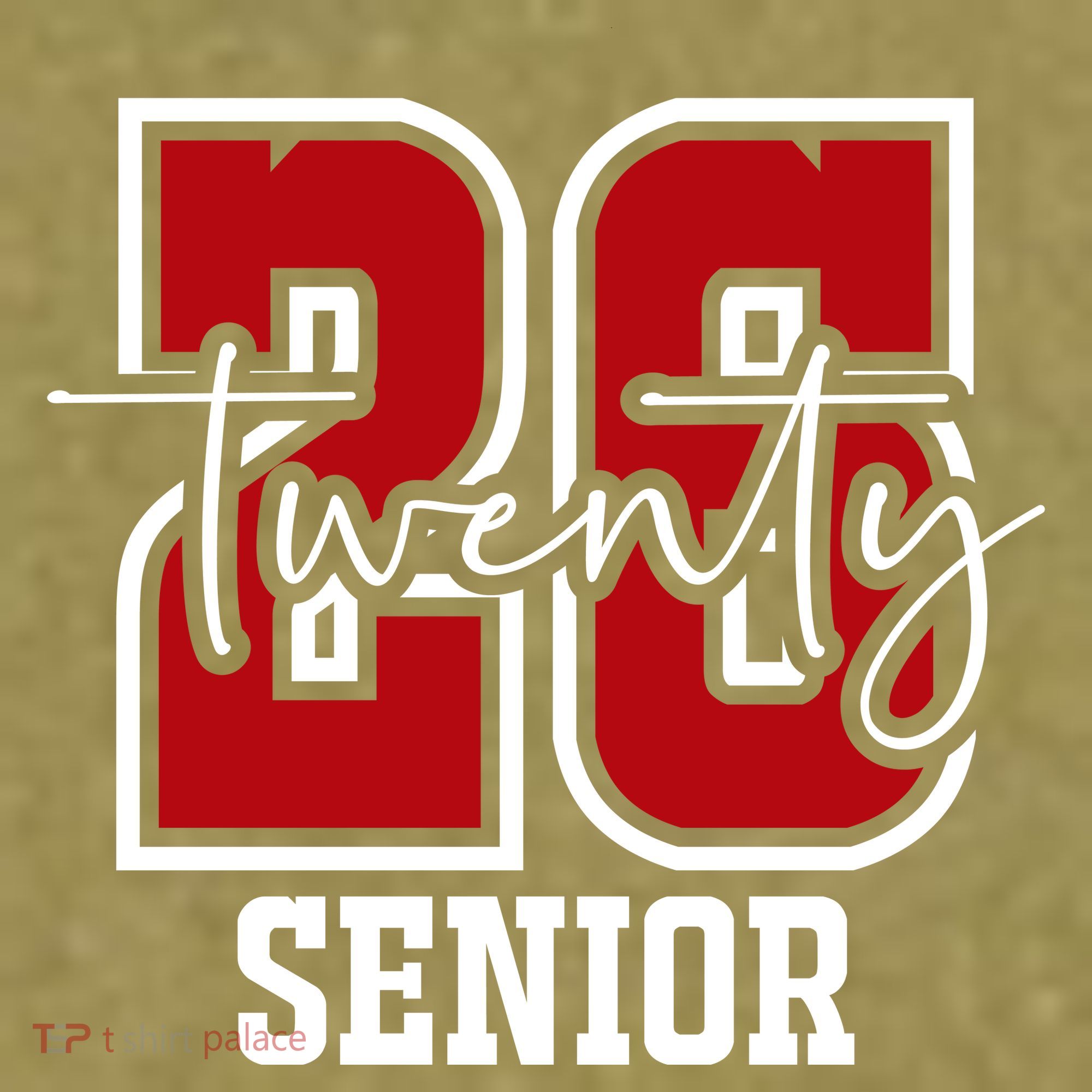 Senior 2026 Twenty 26 High School Graduate Merch Garment-Dyed Women's Muscle Tee