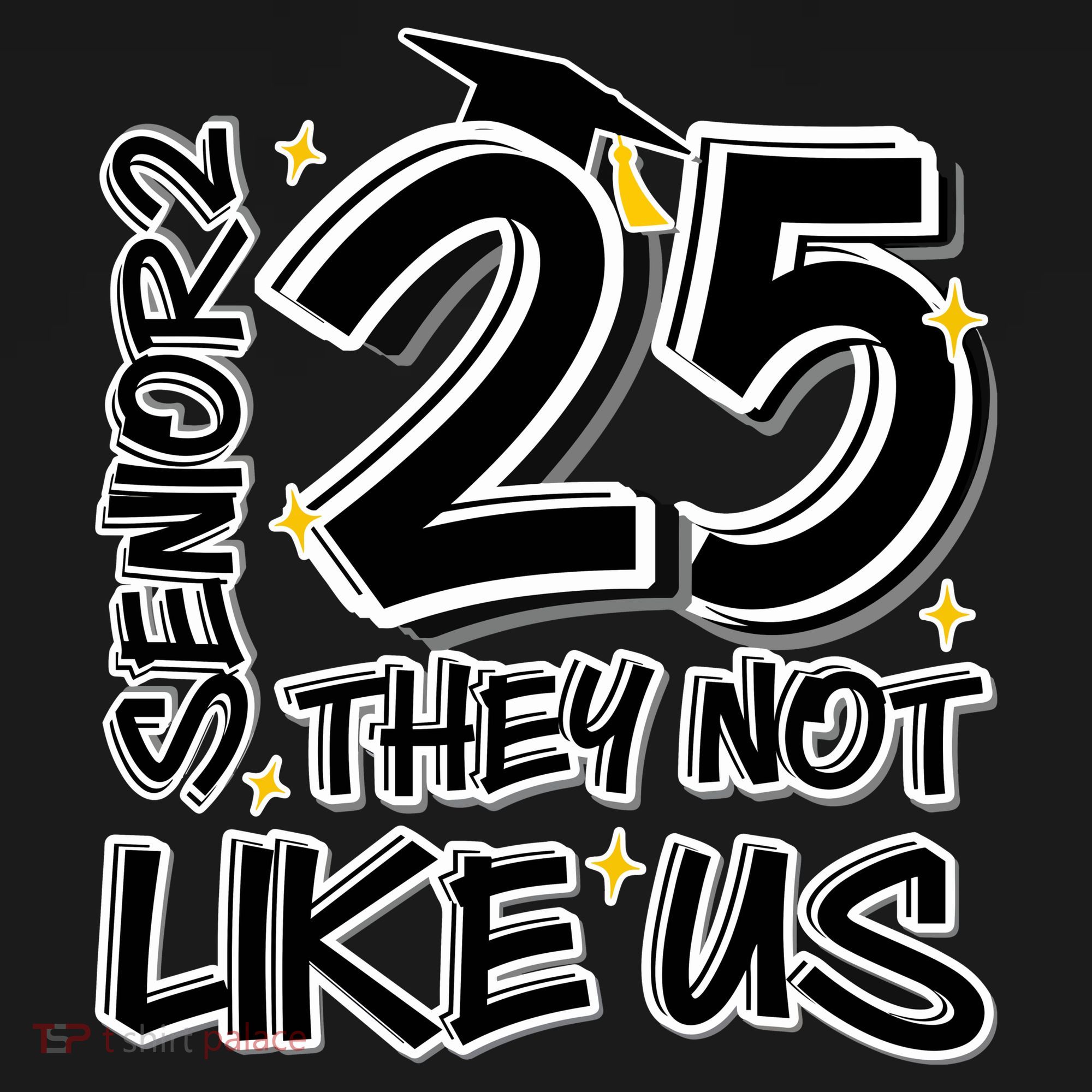 Senior 25 They Aren’T Like Us Graduation Women's Tank Top