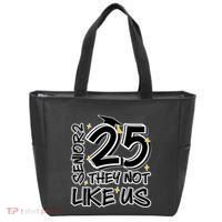 Senior 25 They Aren’T Like Us Graduation Tote Bag thumb 0