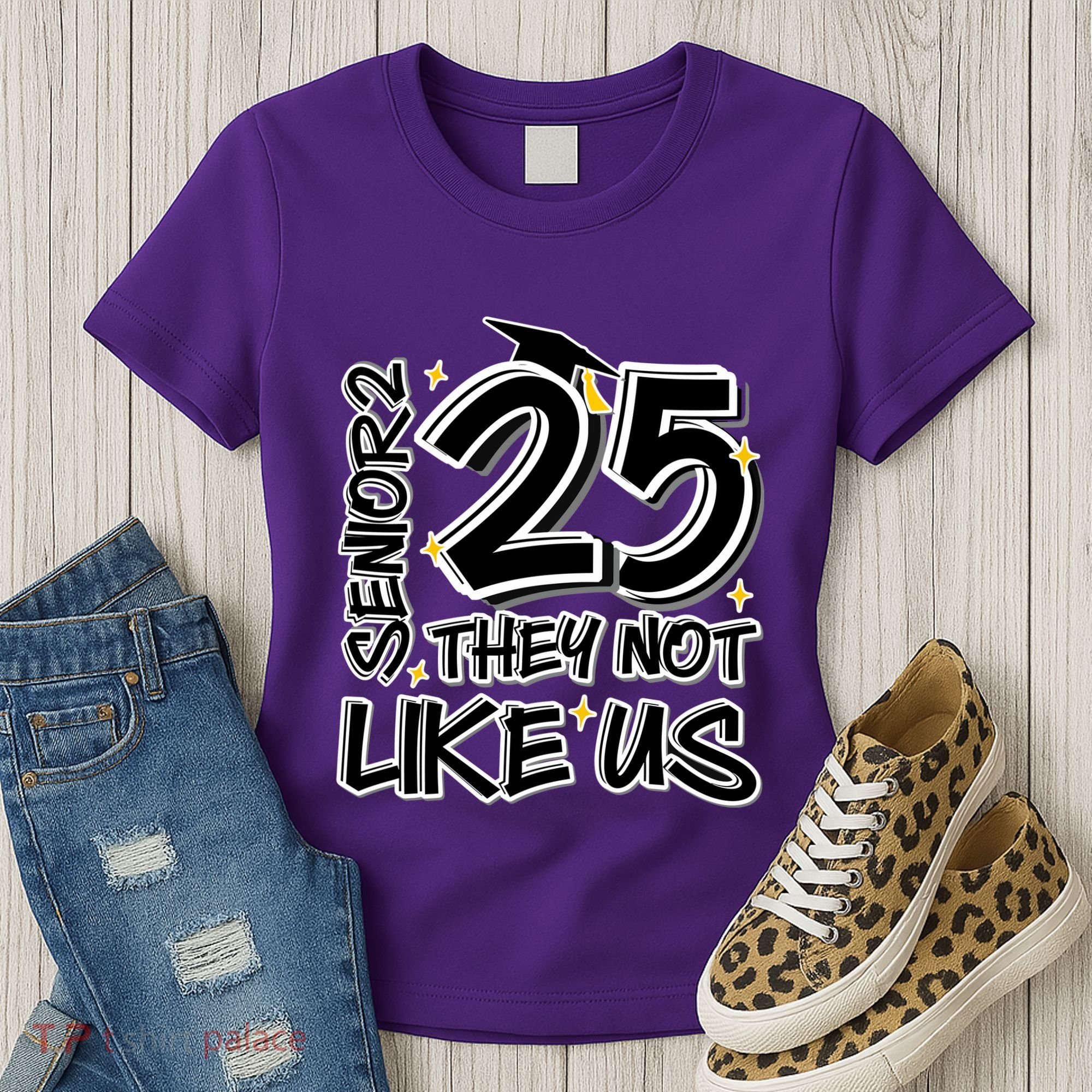 Senior 25 They Aren’T Like Us Graduation Women's T-Shirt