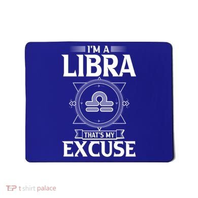 September 23 To October 23 Birthday Libra Zodiac Sign Gift Mousepad