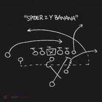 Spider 2 Y Banana Football Playing Strategy Football Lovers Women's Tank Top thumb 5