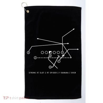 Spider 2 Y Banana Z Over Golf Towel