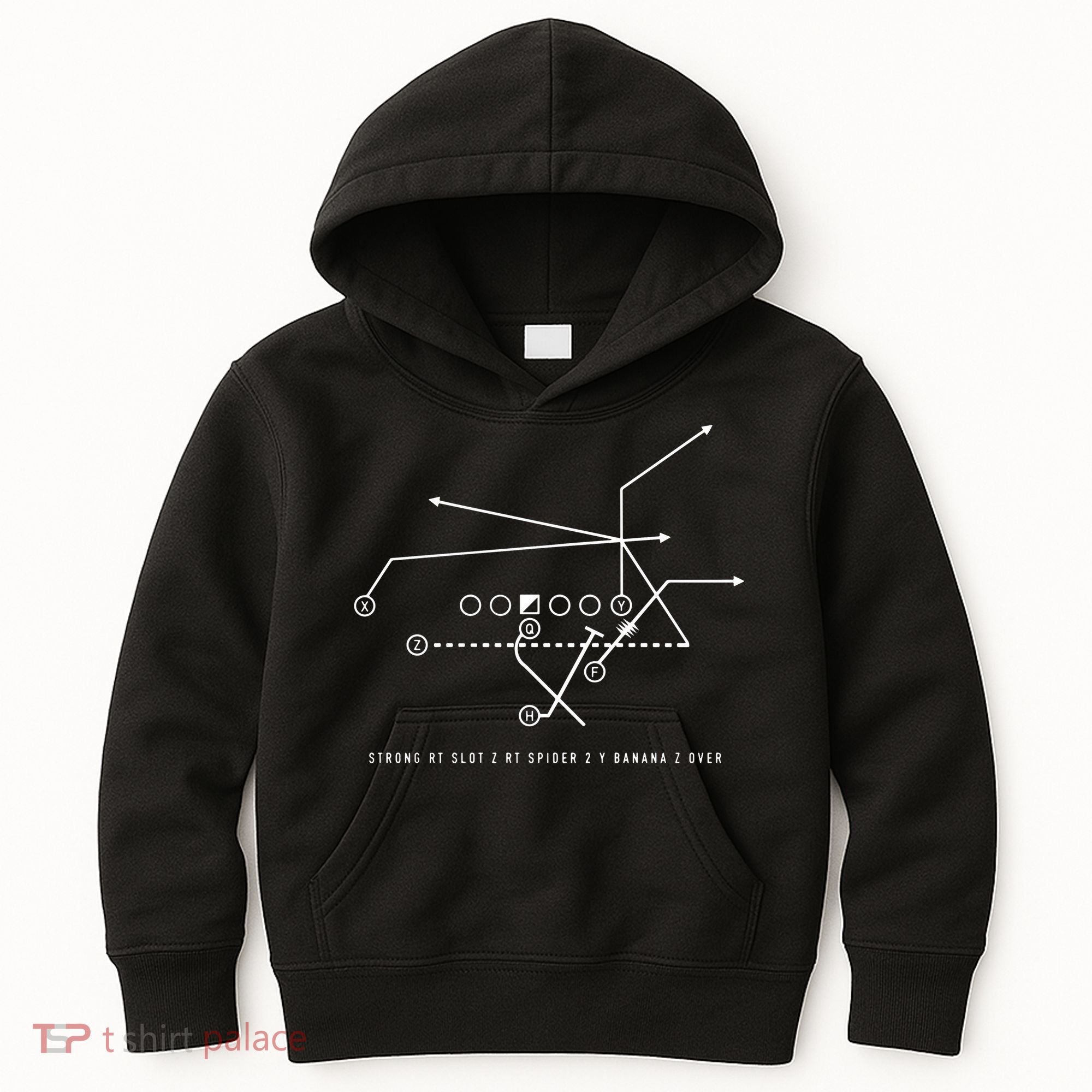 Spider 2 Y Banana Z Over Kids Hoodie