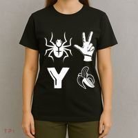 Spider 2 Y Banana Funny Football Lover Player T-Shirt thumb 4