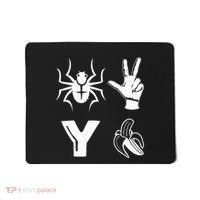 Spider 2 Y Banana Funny Football Lover Player Mousepad thumb 0