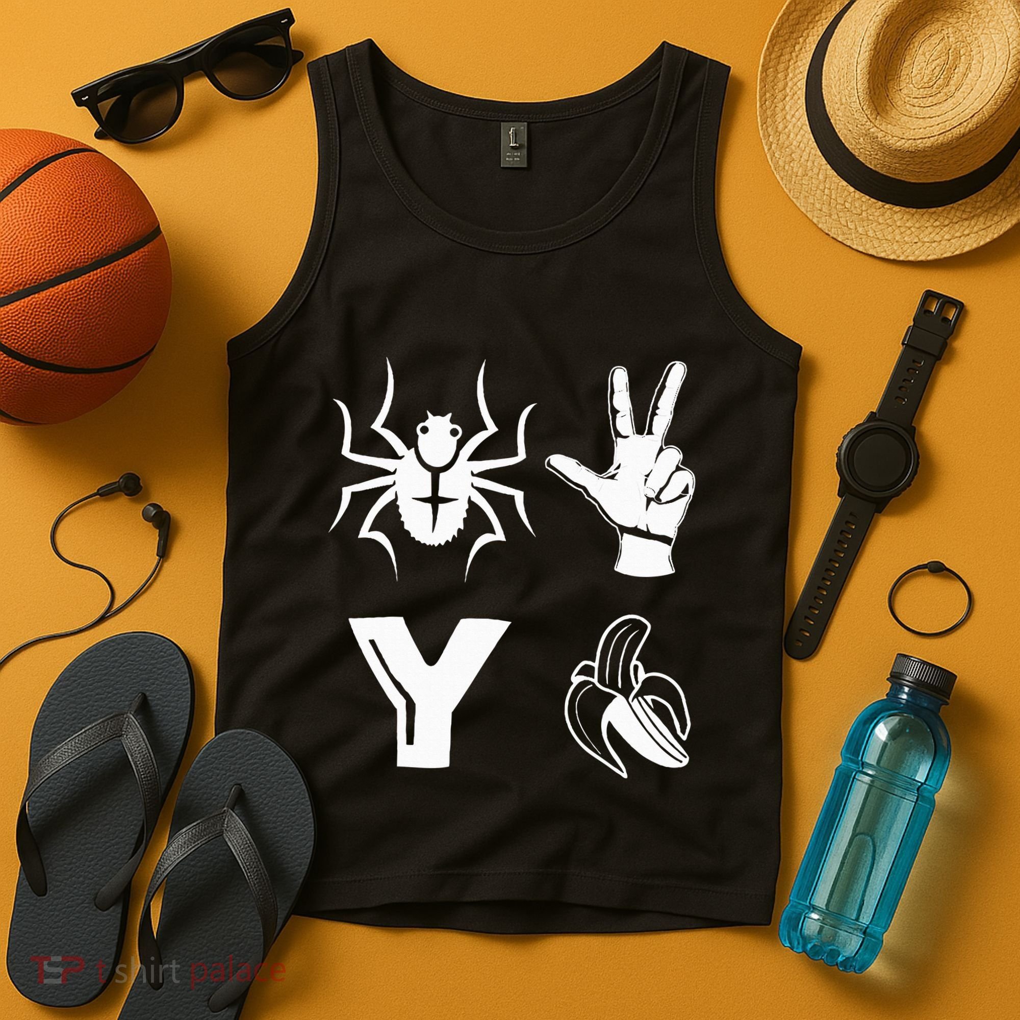 Spider 2 Y Banana Funny Football Lover Player Tank Top