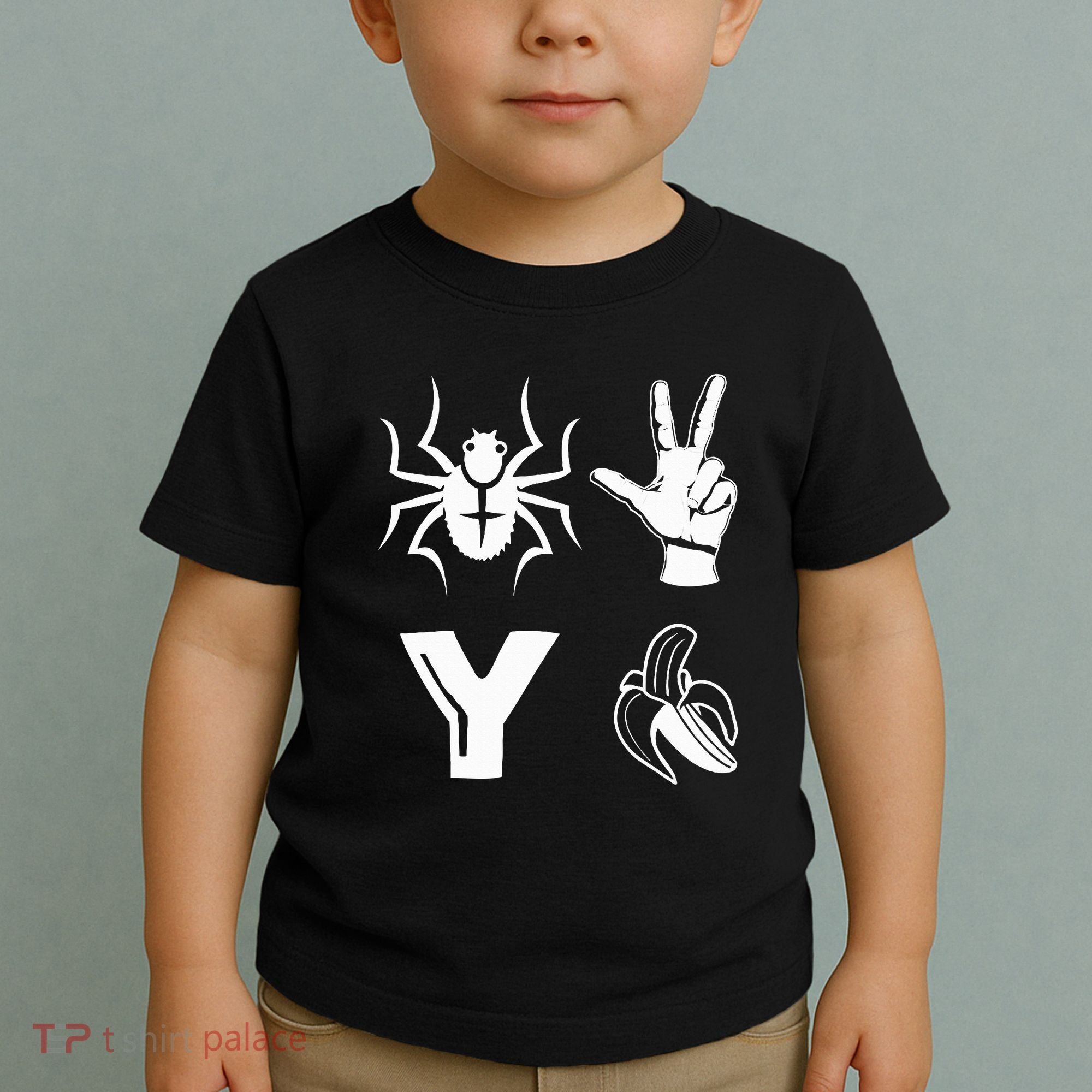 Spider 2 Y Banana Funny Football Lover Player Toddler T-Shirt