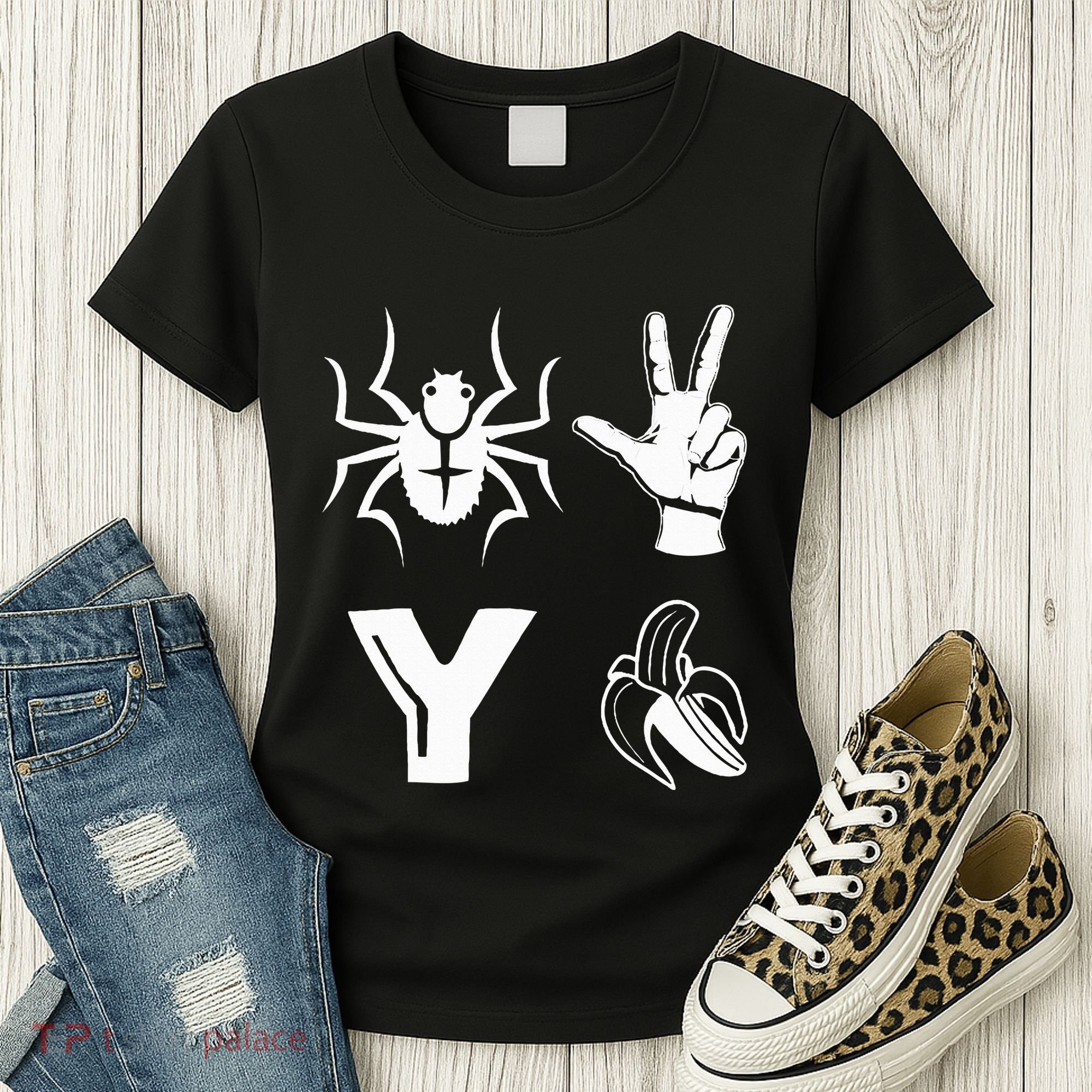 Spider 2 Y Banana Funny Football Lover Player Women's T-Shirt