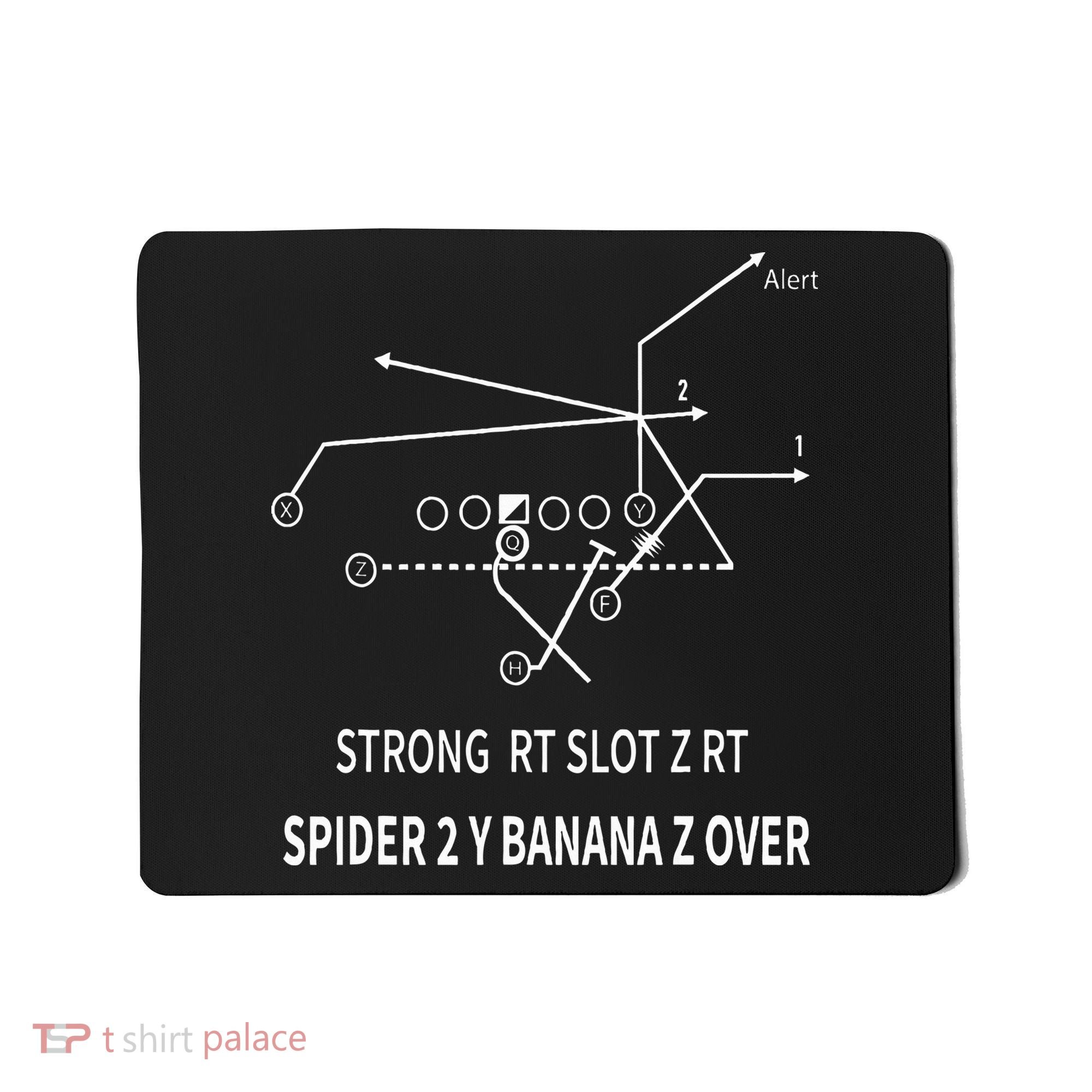 Spider 2 Y Banana Mousepad
