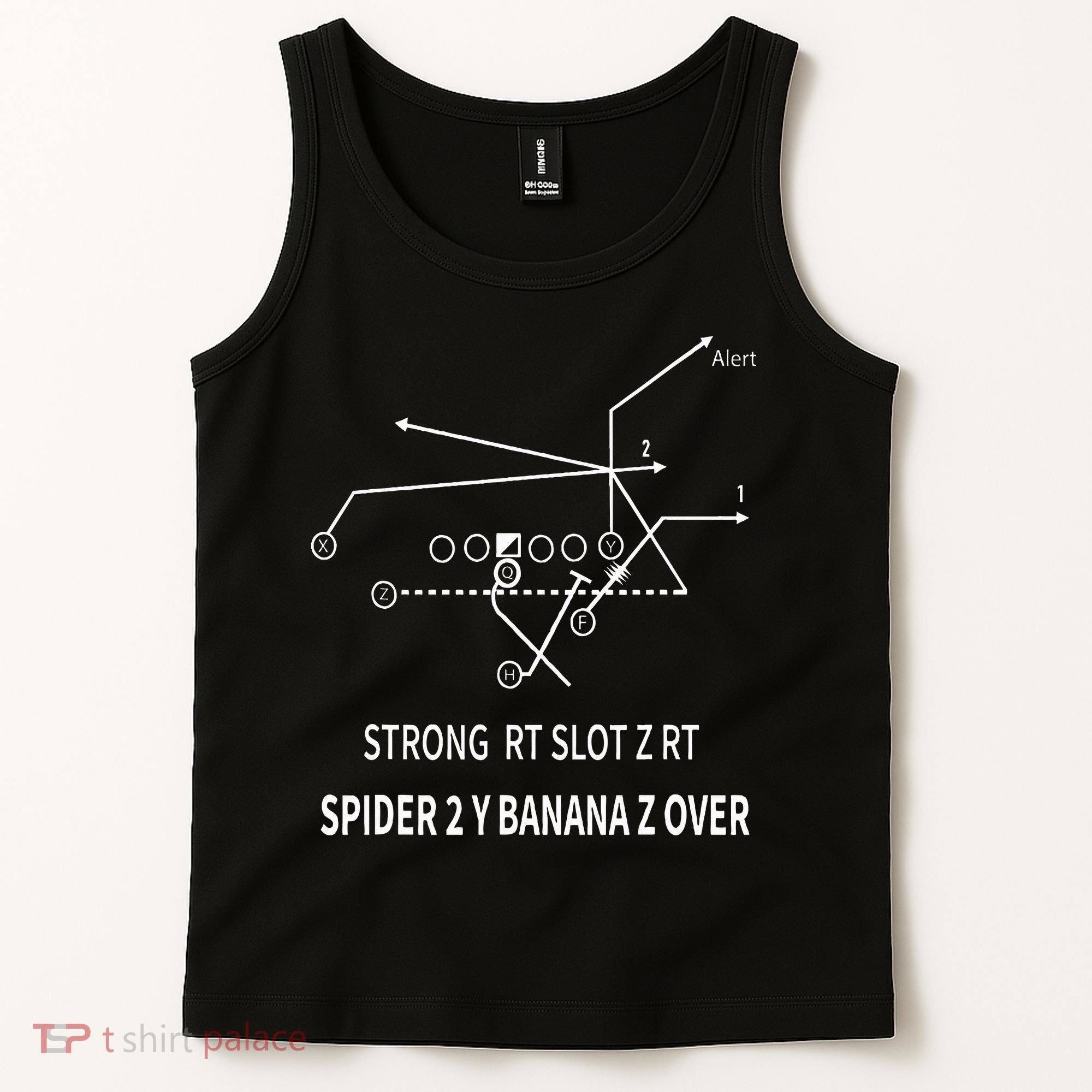 Spider 2 Y Banana Tank Top