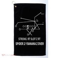 Spider 2 Y Banana Golf Towel thumb 0