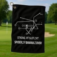 Spider 2 Y Banana Golf Towel thumb 1