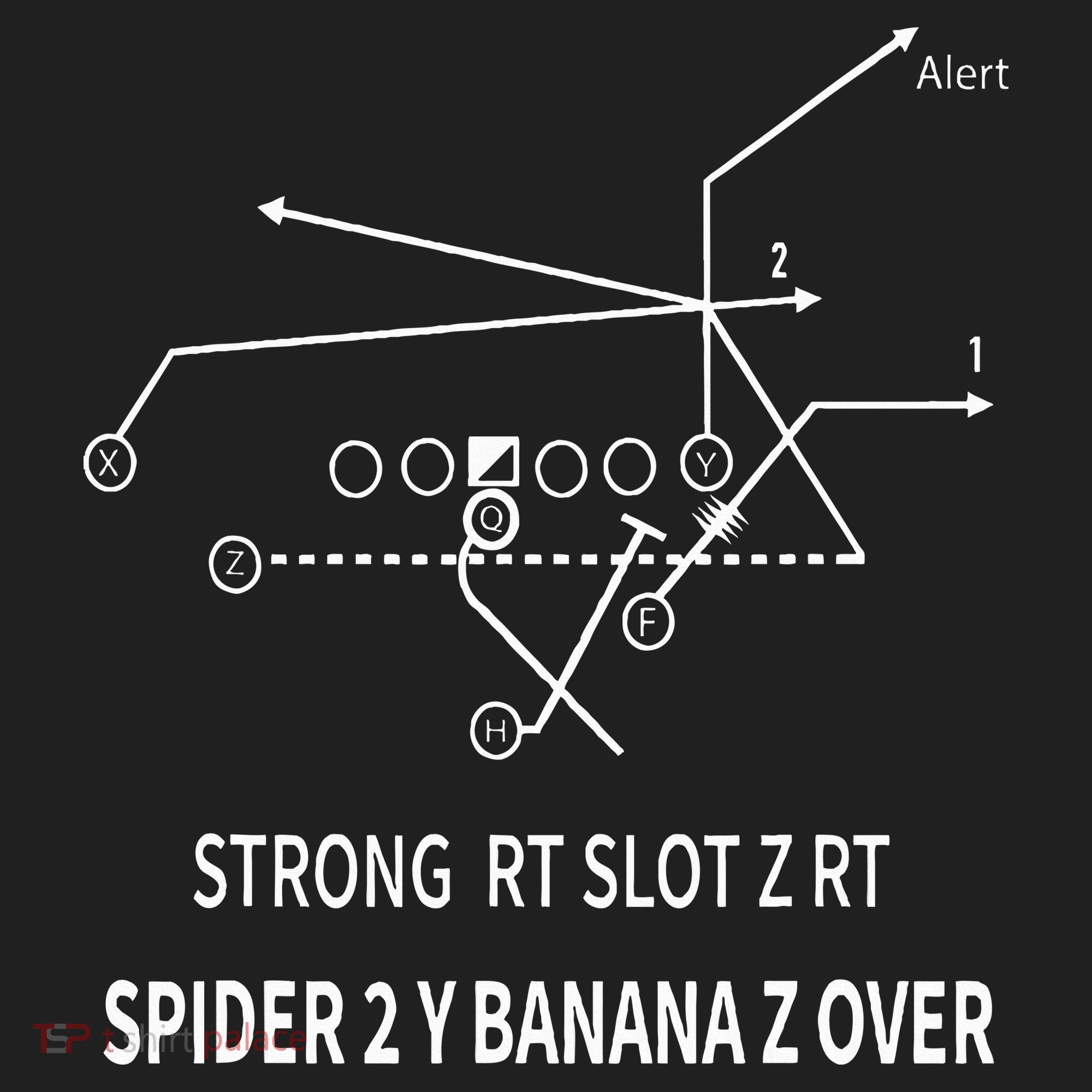 Spider 2 Y Banana Golf Towel