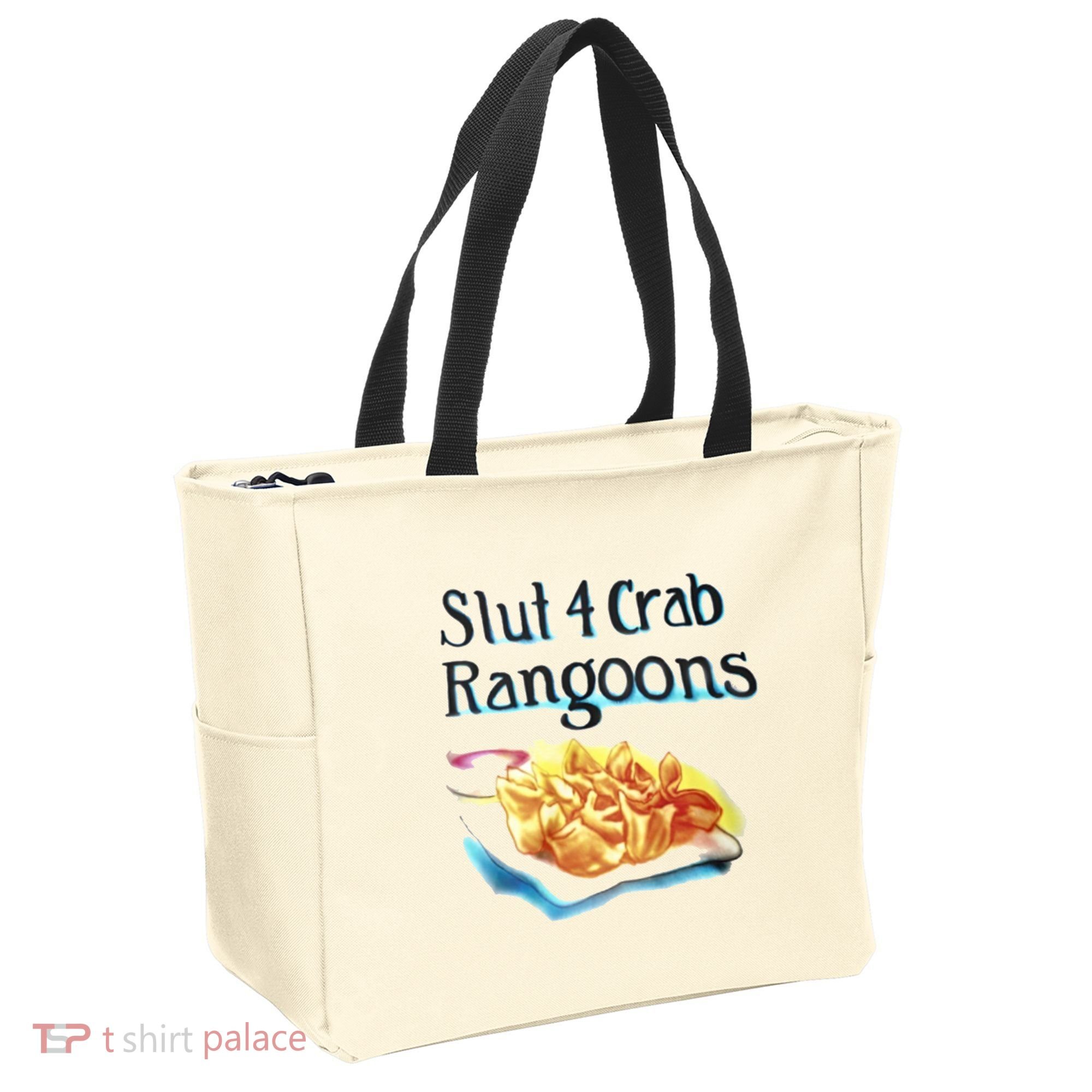 Slut 4 Crab Rangoons Tote Bag