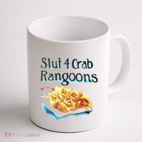 Slut 4 Crab Rangoons Coffee Mug thumb 1