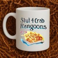 Slut 4 Crab Rangoons Coffee Mug thumb 2