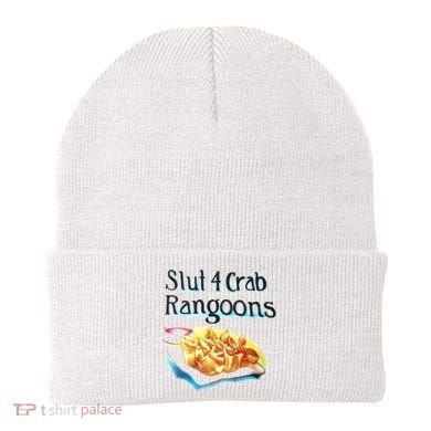Slut 4 Crab Rangoons Beanie