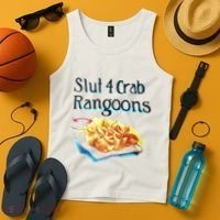 Slut 4 Crab Rangoons Tank Top thumb 4